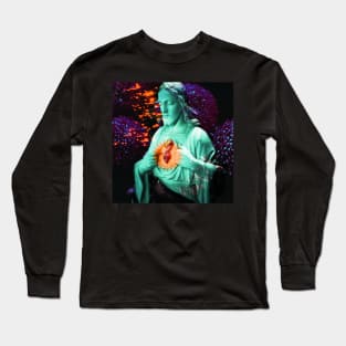 Open Your Sacred Heart Long Sleeve T-Shirt